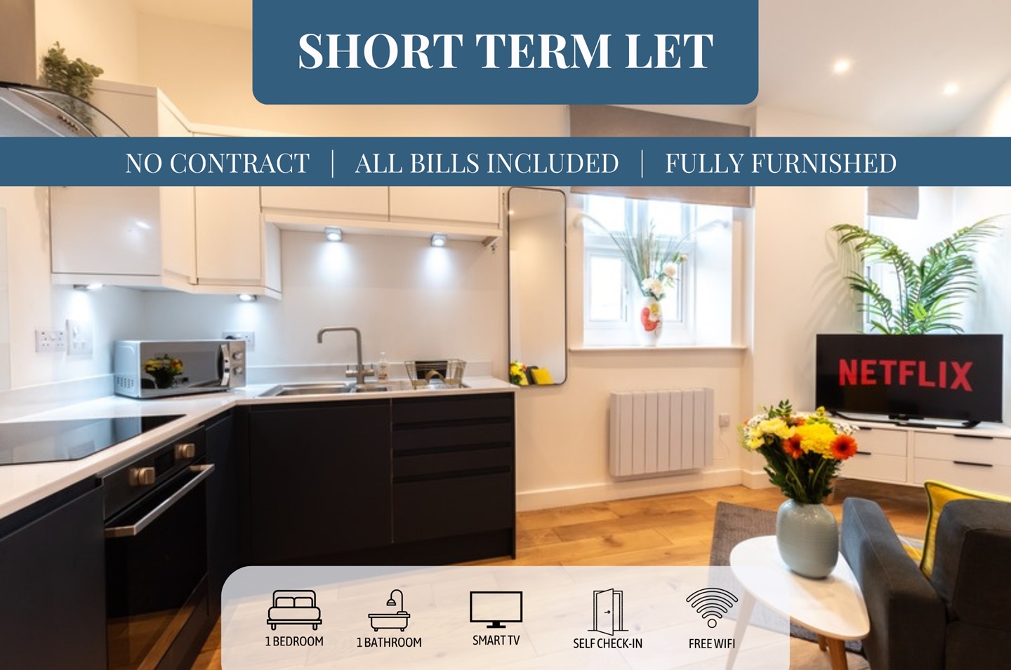 1 Bed Flat, Shirley Road, SO15, N1 7GU