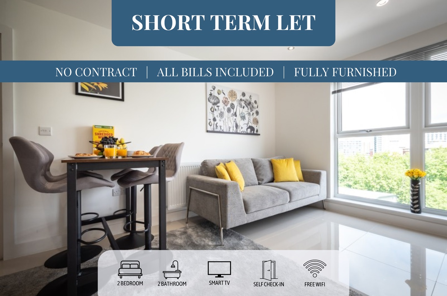 2 Bed Flat, Atlantic Mansions, SO14, N1 7GU