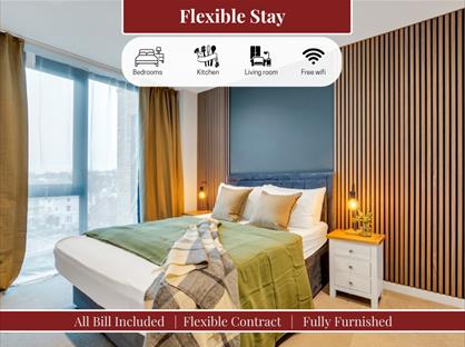 2 Bed Flat, Centric Close, NW1