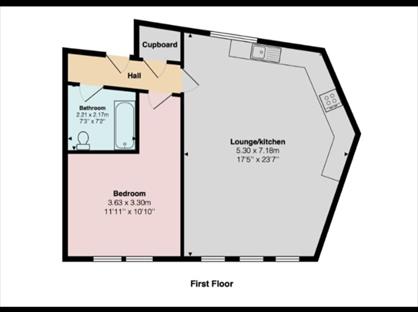 1 Bed Flat, Kirkton Street, ML8