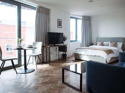 Studio Flat, Skyline Apartments, E3