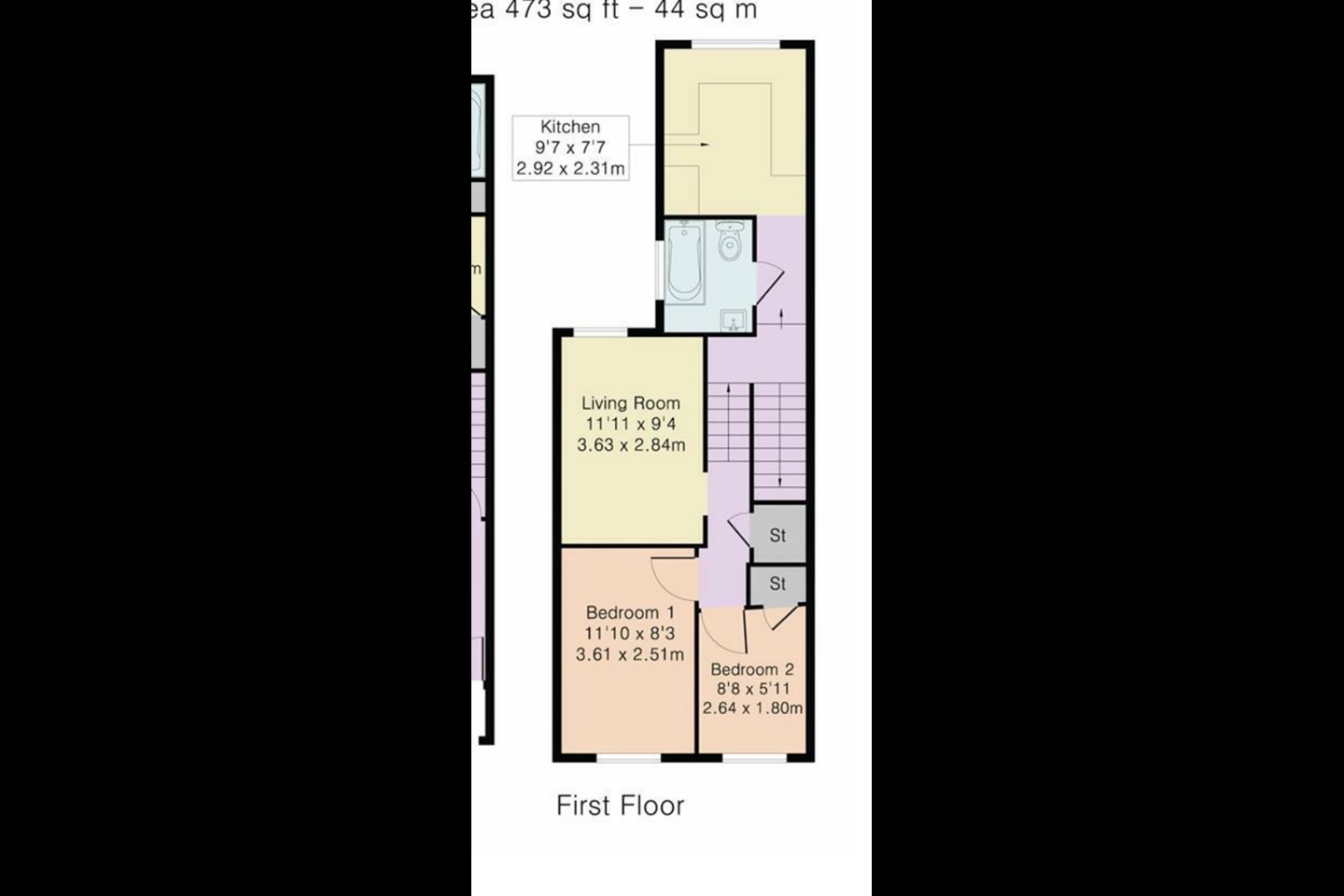 Additional image 9 of 2 Bed Flat, Great Knollys Street, RG1, N1 7GU