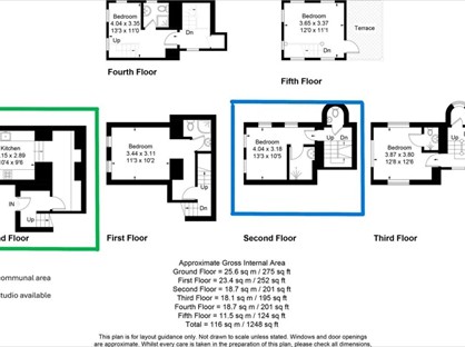 Room in a Shared House, Church Studios, NW1