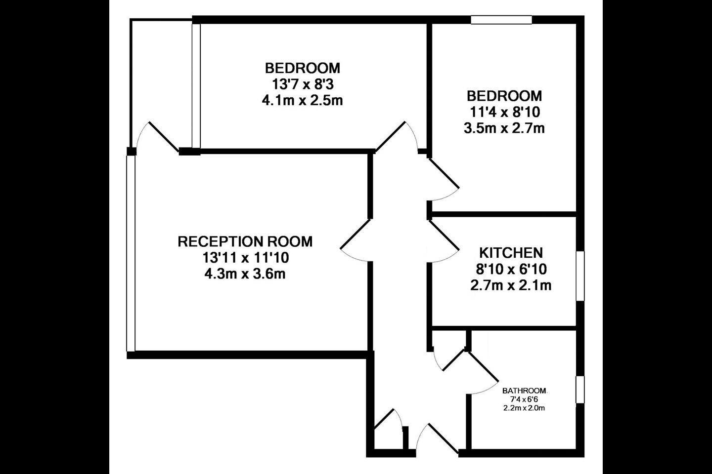 Additional image 4 of 2 Bed Flat, Welbeck Court, NG5, N1 7GU