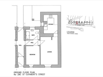 1 Bed Flat, St. Cuthberts Street, KA6