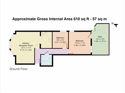 2 Bed Flat, Barclay Road, CR0