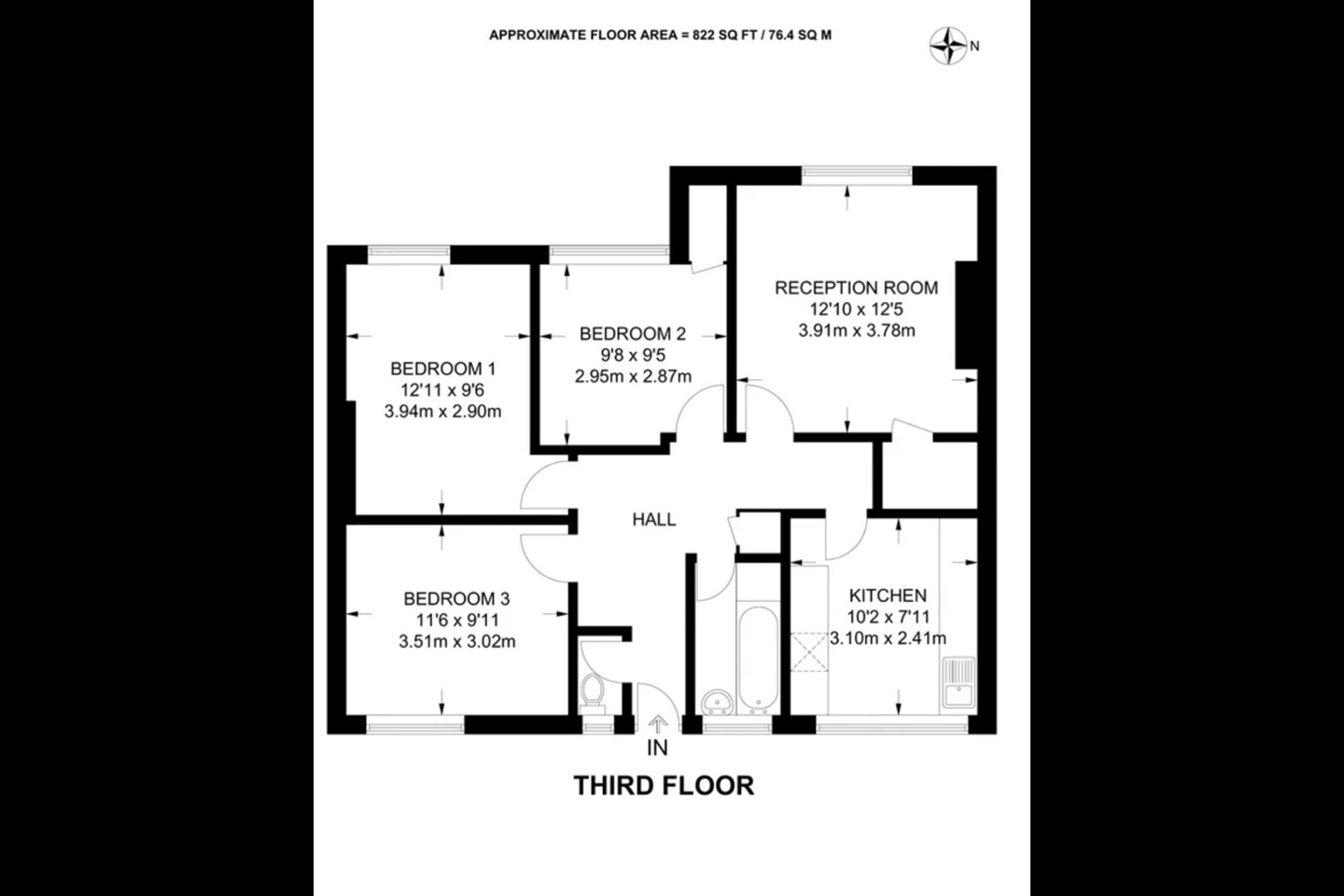 Additional image 9 of 3 Bed Flat, Longridge House, SE1, N1 7GU