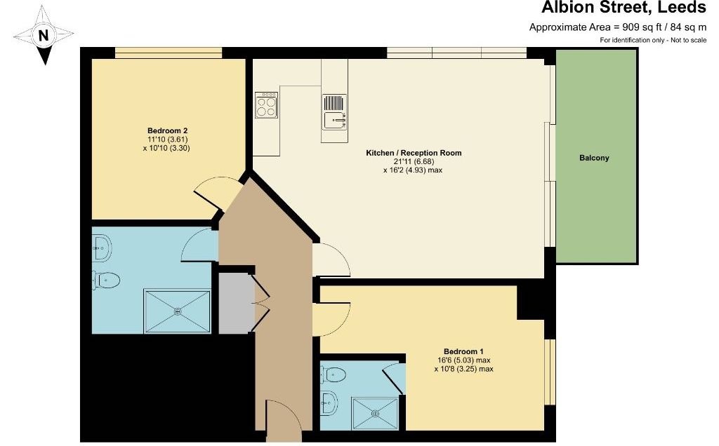 2 Bed Flat, Albion Street, LS2 photo 2