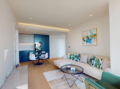 2 Bed Flat, Harcourt Tower, E14