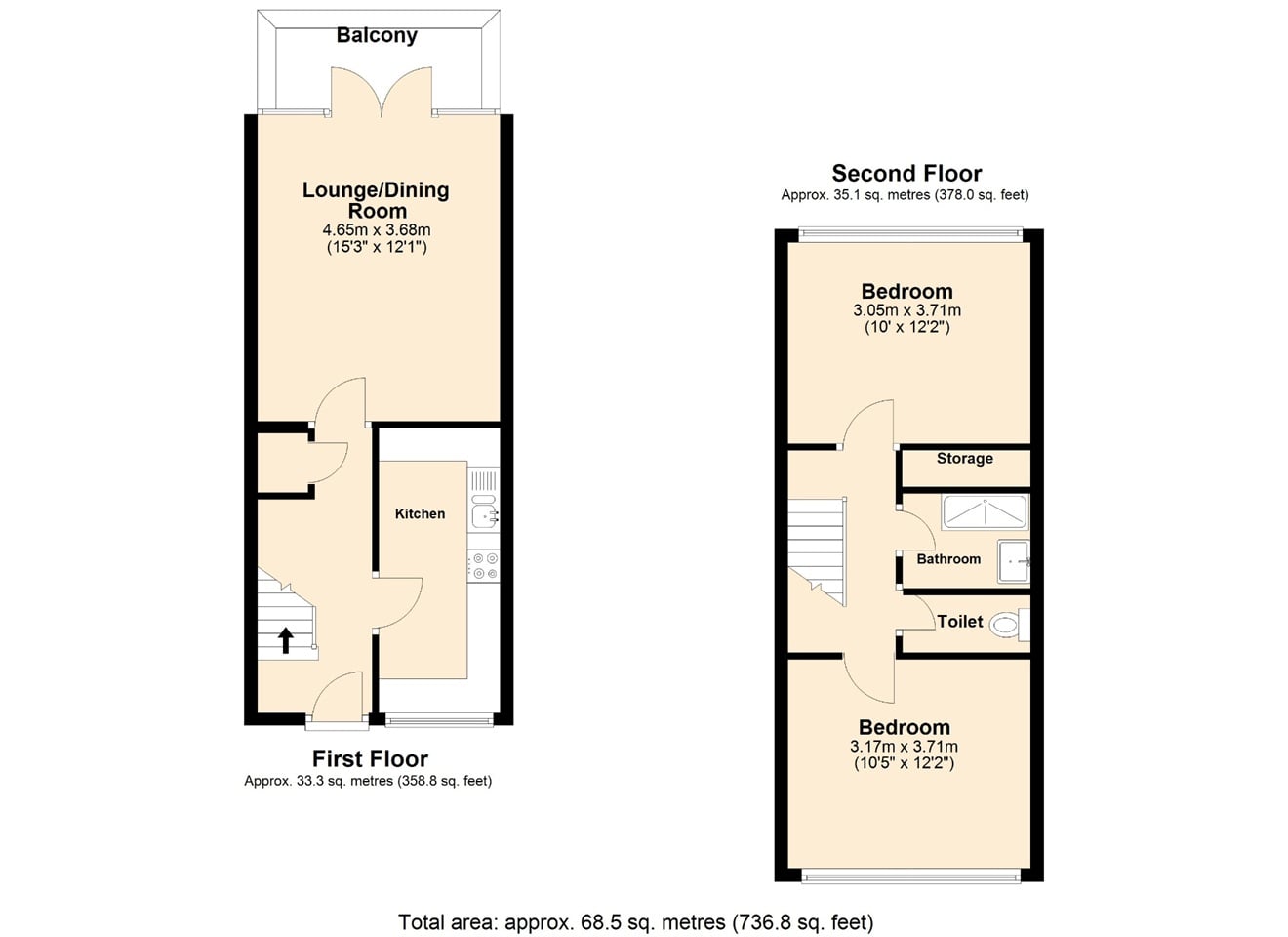 Additional image 15 of 2 Bed Flat, Doric Way, NW1, N1 7GU