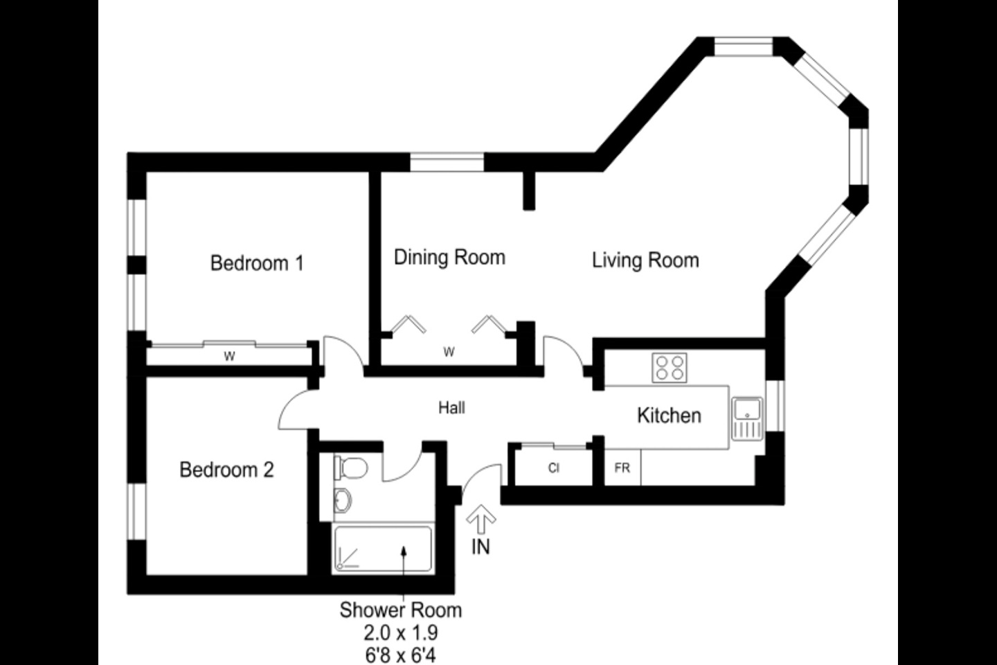 Additional image 16 of 2 Bed Flat, Bellshaugh Gardens, G12, N1 7GU