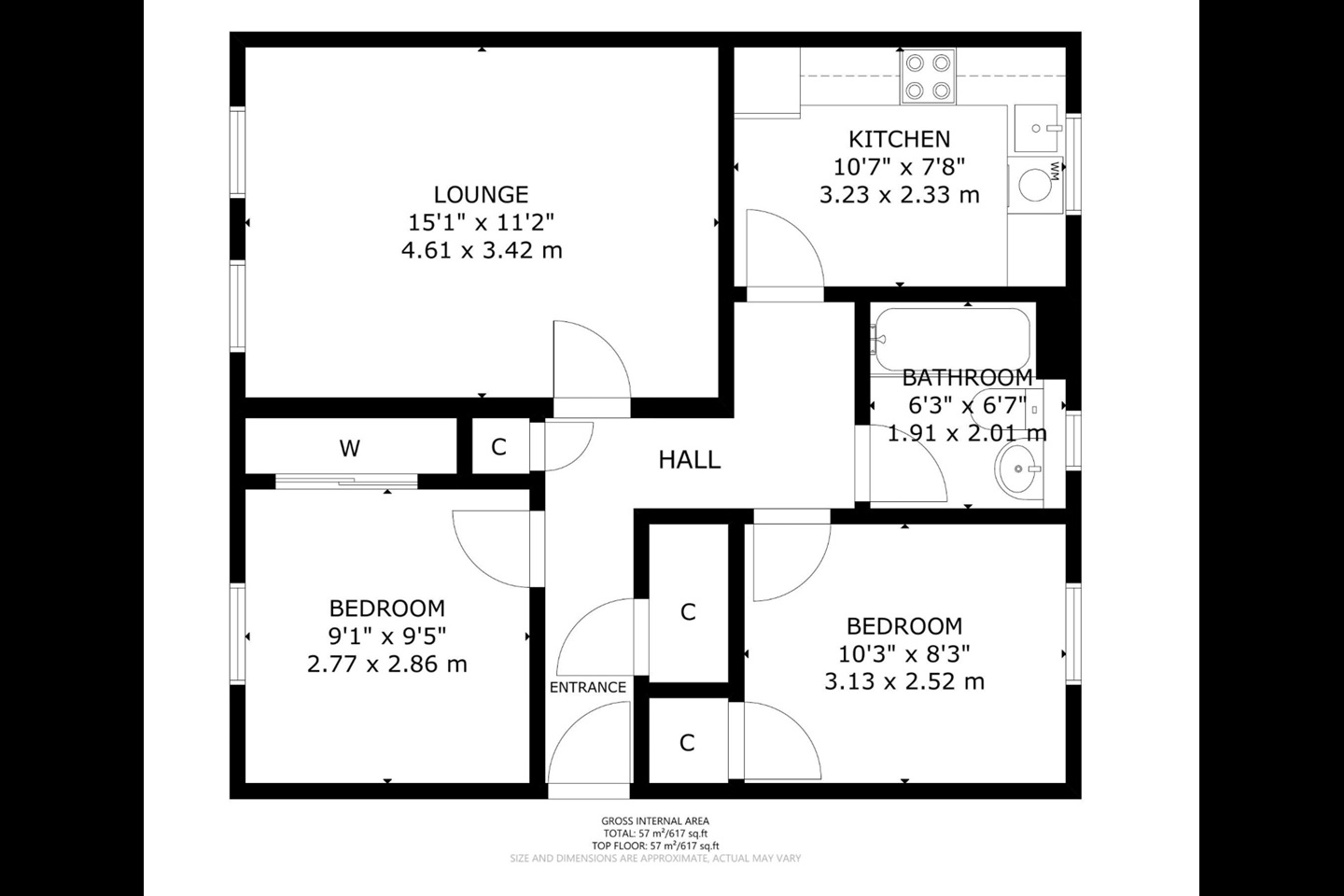 2 Bed Flat, White Park, EH11 photo 2