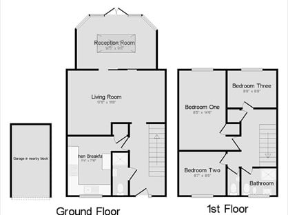 3 Bed Terraced House, Park Barn Drive, GU2