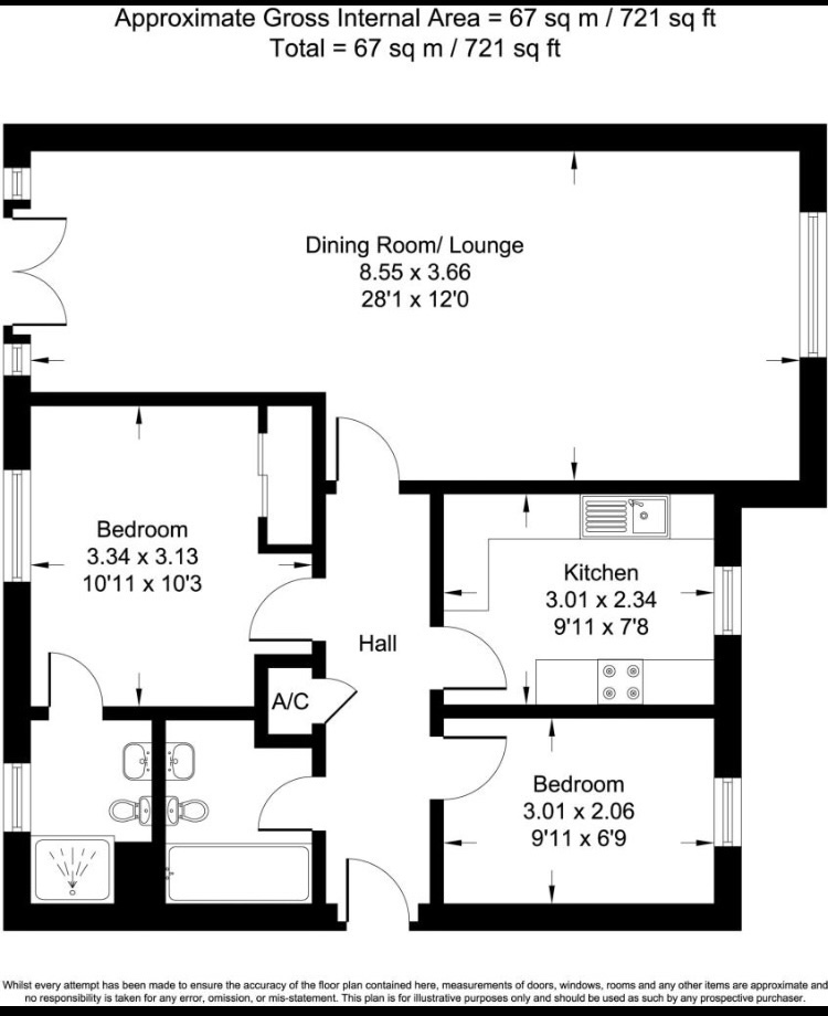 2 Bed Flat, Awgar Stone Road, OX3 photo 2