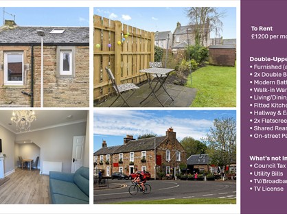 2 Bed Maisonette, Station Road, EH25