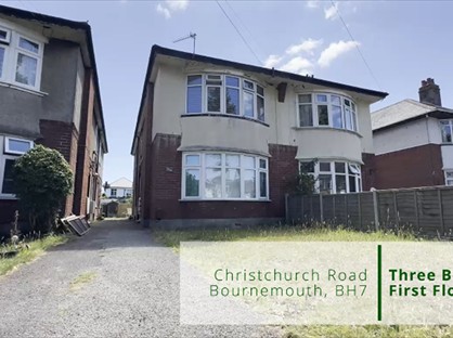3 Bed Flat, Christchurch Road, BH7