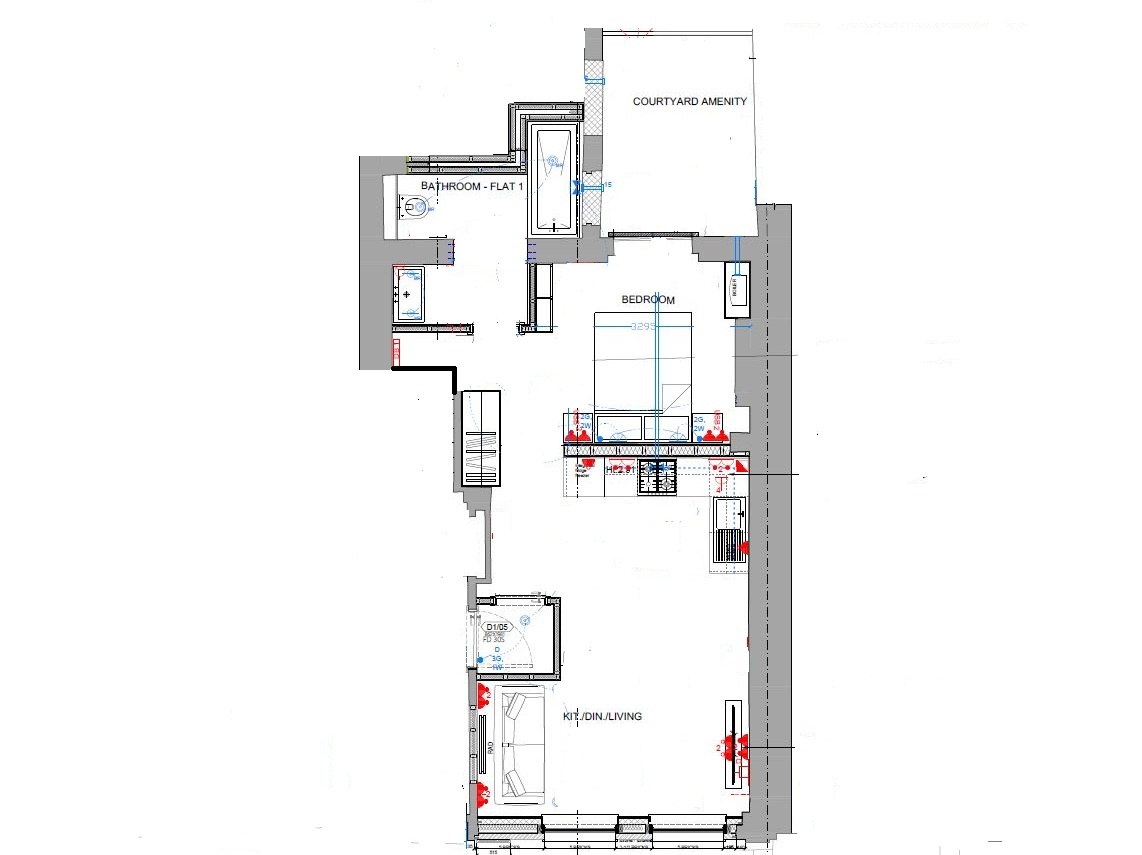 1 Bed Flat, Gironde Road, SW6