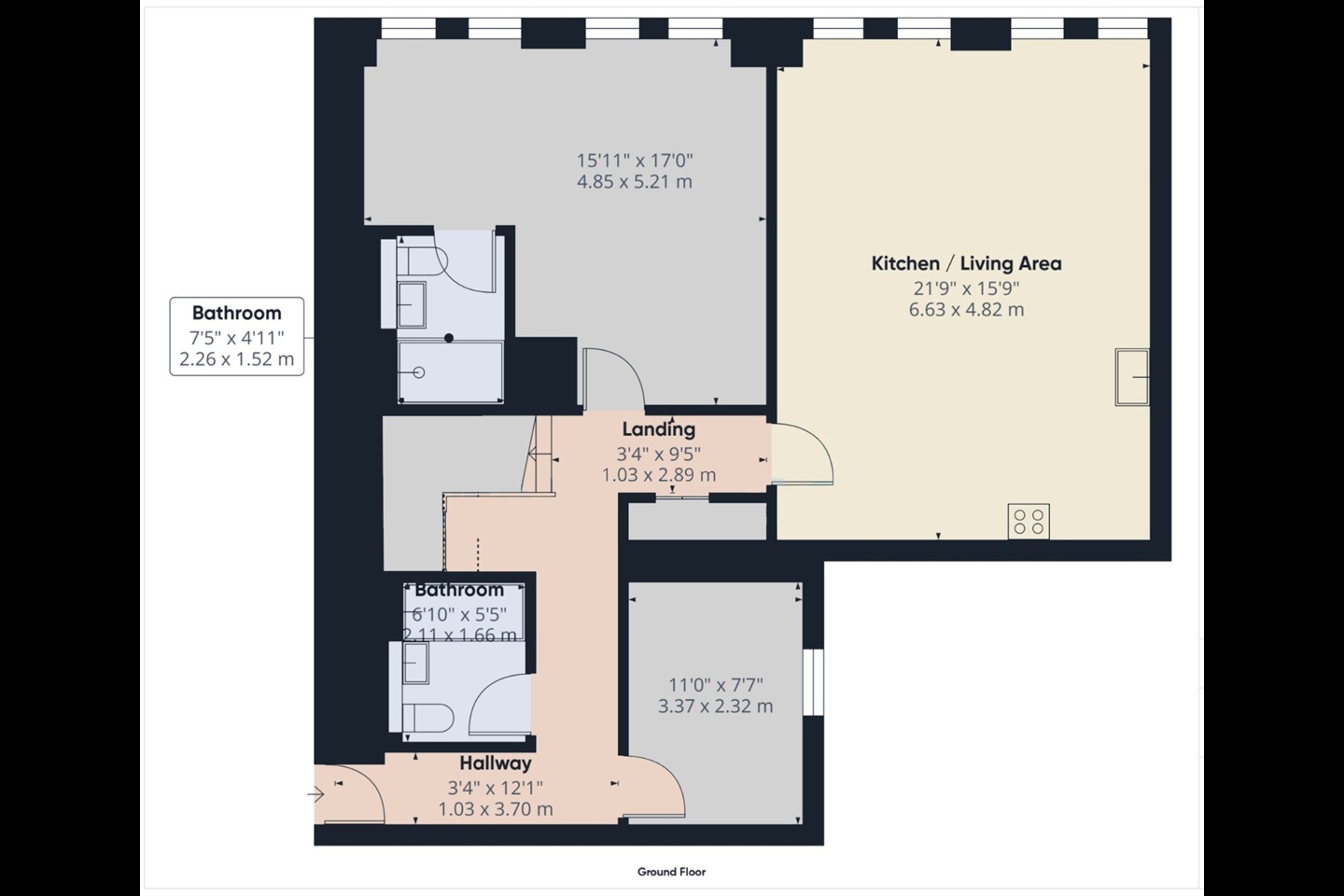 Room in a Shared Flat, Argus Lofts, BN1 photo 4