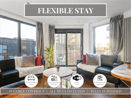 2 Bed Flat, Short Term Let, E14