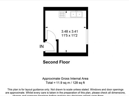Studio Flat, Warwick Road, SW5