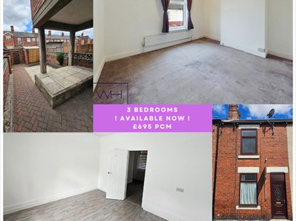 3 Bed Terraced House, Gosling Gate Road, S63