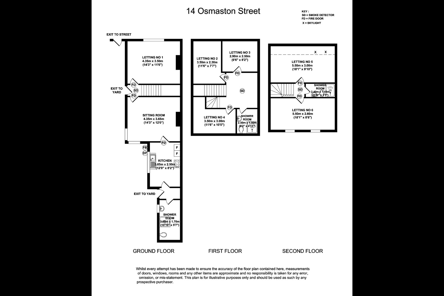 Additional image 14 of 5 Bed Terraced House, Osmaston St, NG7, N1 7GU