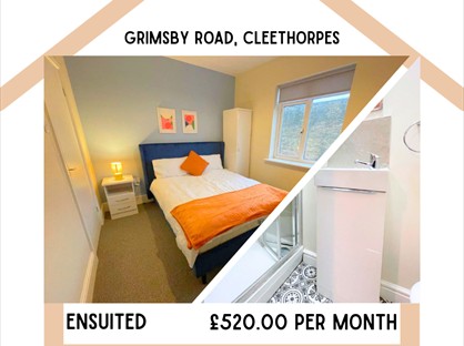 6 bed room for rent in Room in a Shared House, Grimsby Road, DN35