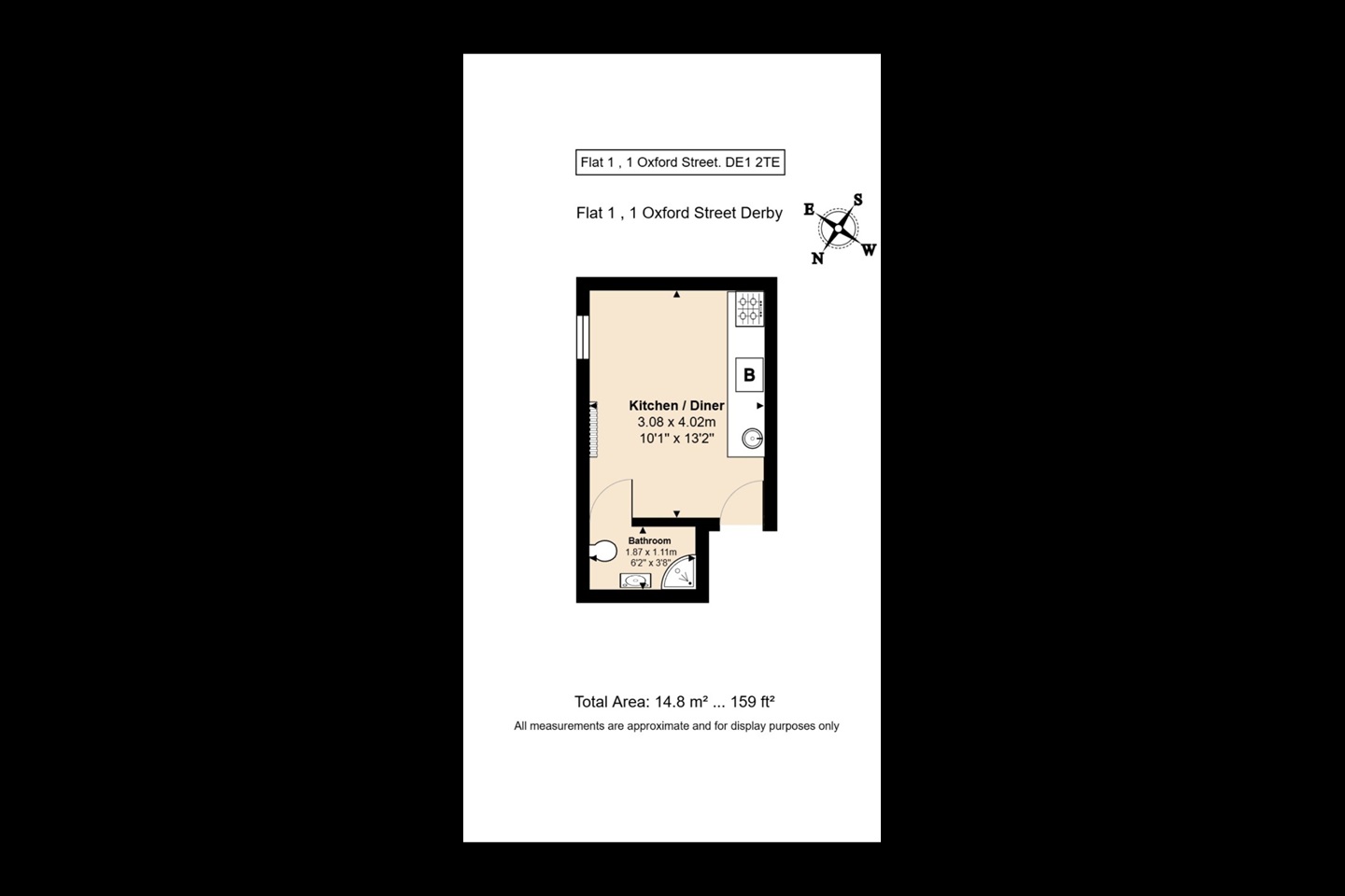 Additional image 9 of Studio Flat, Oxford Street, DE1, N1 7GU