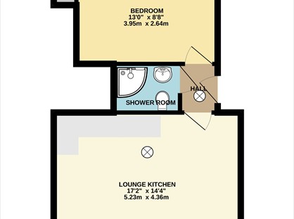 1 Bed Flat, Great Cornbow, B63