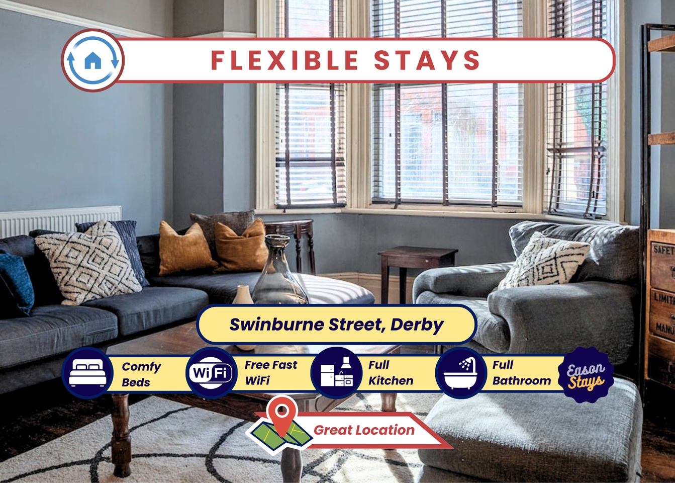 6 Bed Semi-Detached House, Swinburne Street, DE1, N1 7GU