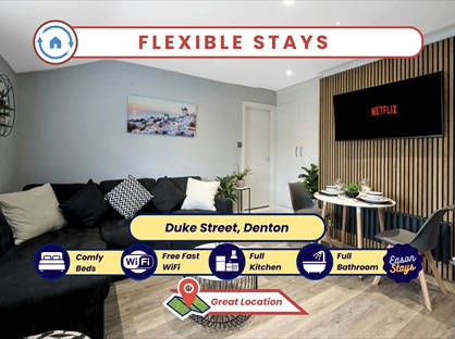 2 Bed Flat, Duke Street, M34