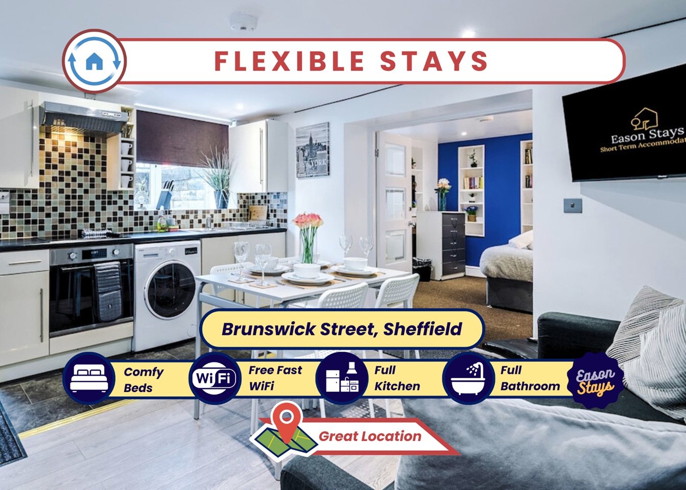 2 Bed Flat, Brunswick Street, S10, N1 7GU