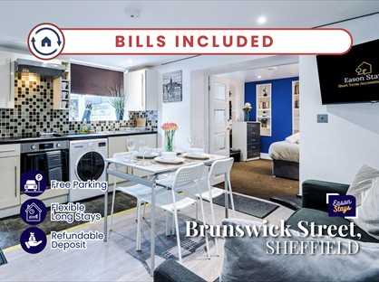 2 Bed Flat, Brunswick Street, S10