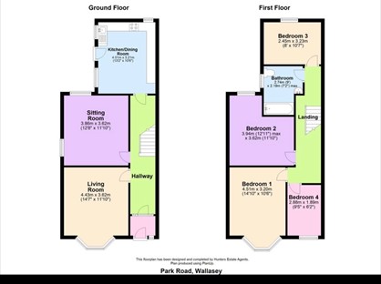 5 Bed Terraced House, Park Road, CH44