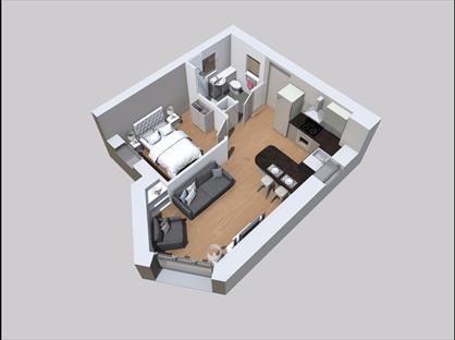 1 Bed Flat, New Street, PL1