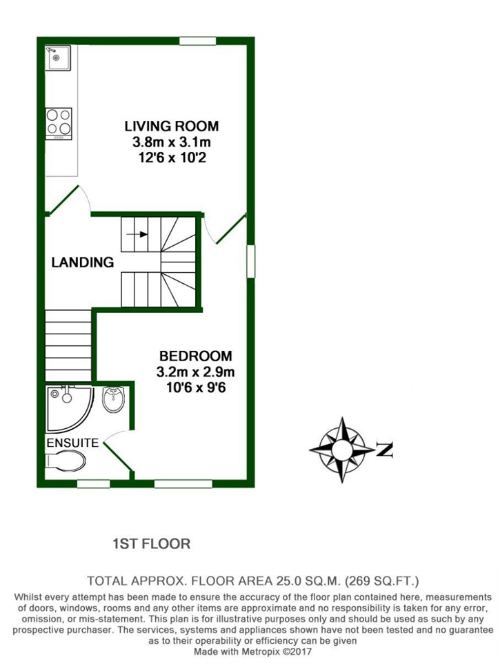 Additional image 18 of 1 Bed Flat, Waylen Street, RG1, N1 7GU