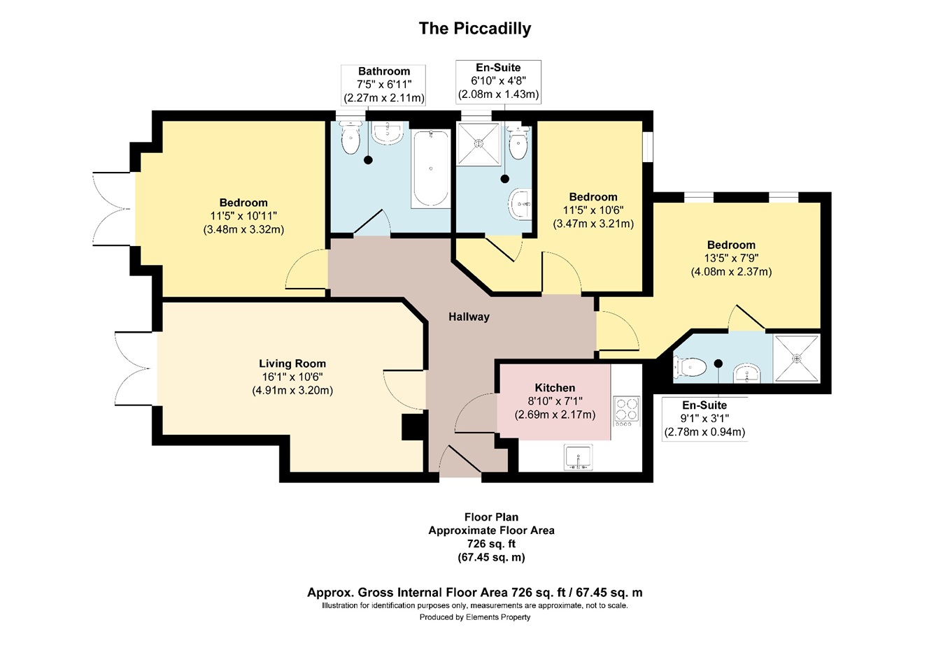 Additional image 11 of 3 Bed Flat, The Piccadilly, OX3, N1 7GU
