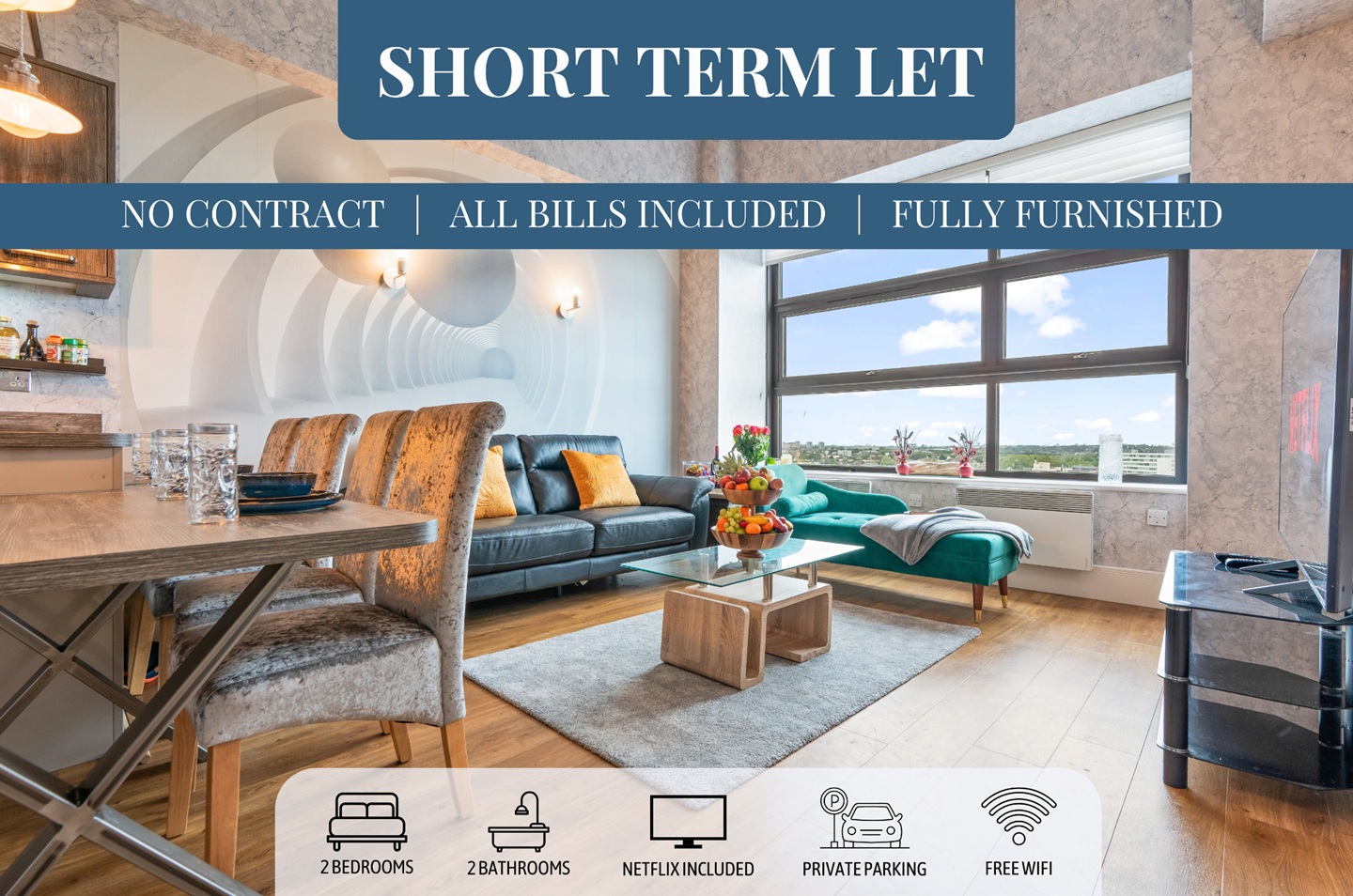 2 Bed Flat, Brindley House, B3
