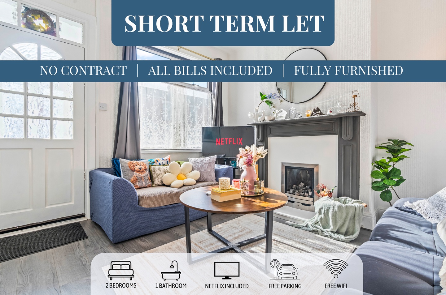 2 Bed Flat, Broomfield Road, CV5, N1 7GU