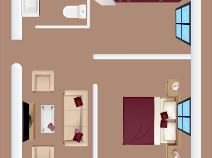 Studio Flat, Brownrigg Drive, NE23