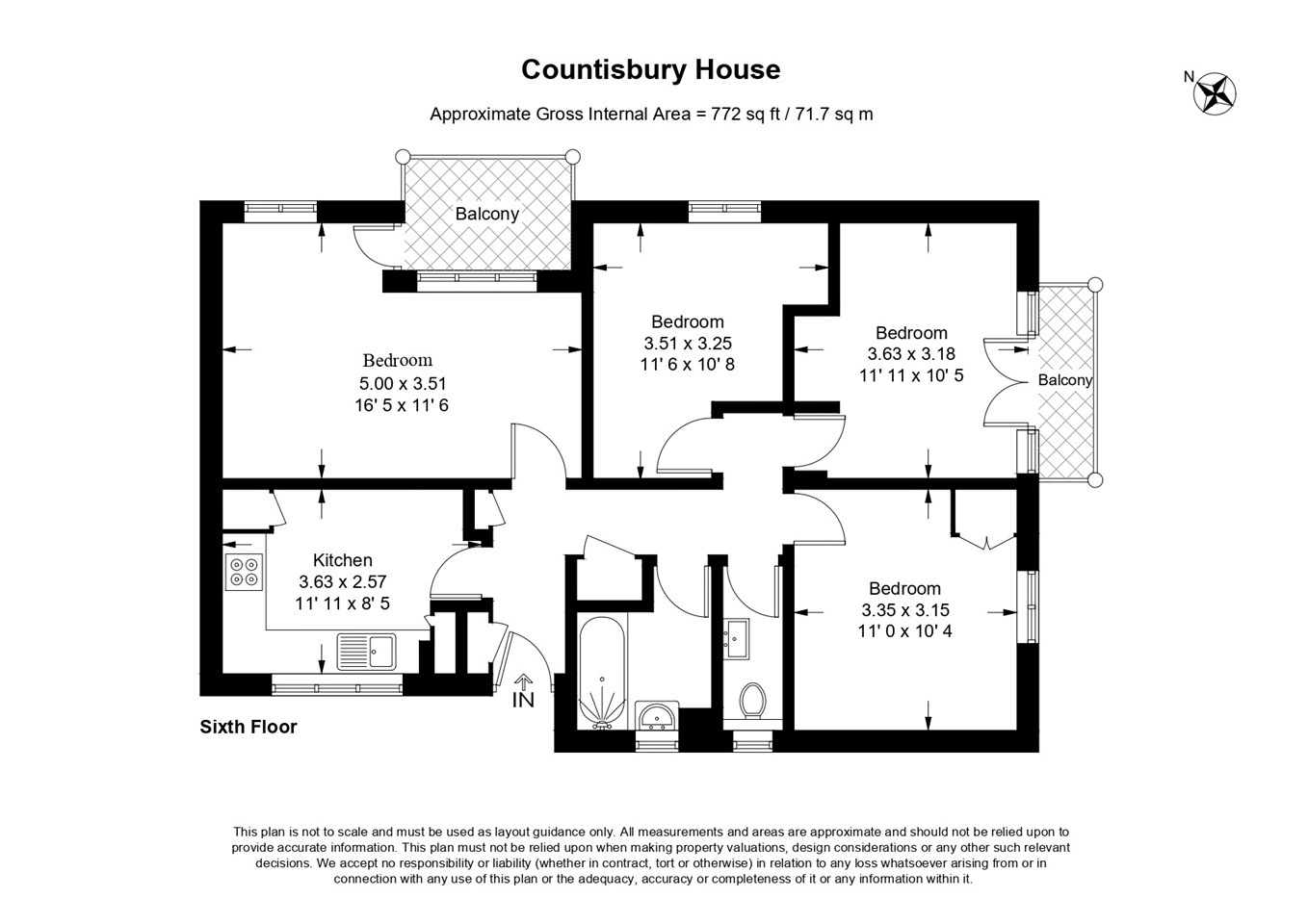London - Room in a Shared Flat, Countisbury House, SE26 - To Rent Now ...