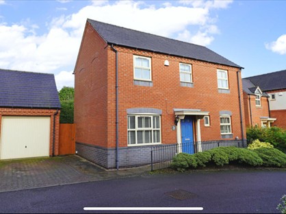 3 Bed Detached House, Bakers Field Close, LE67
