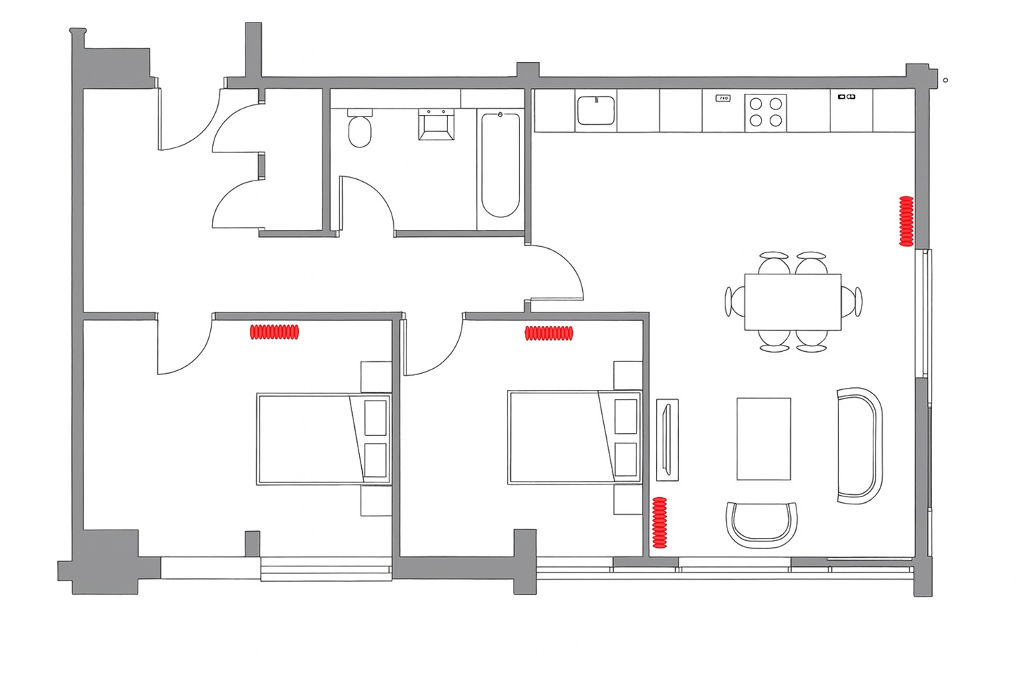 Additional image 16 of 2 Bed Flat, Knitwear House, BS5, N1 7GU