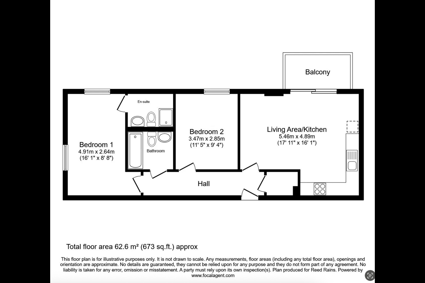 Additional image 30 of 2 Bed Flat, Number One, M50, N1 7GU