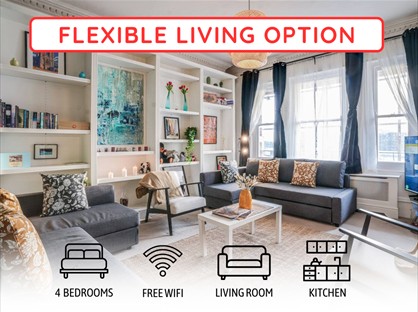 4 Bed Flat, Victoria, SW1P