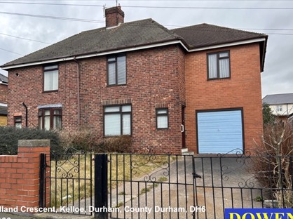3 Bed Semi-Detached House, Woodland Crescent, DH6