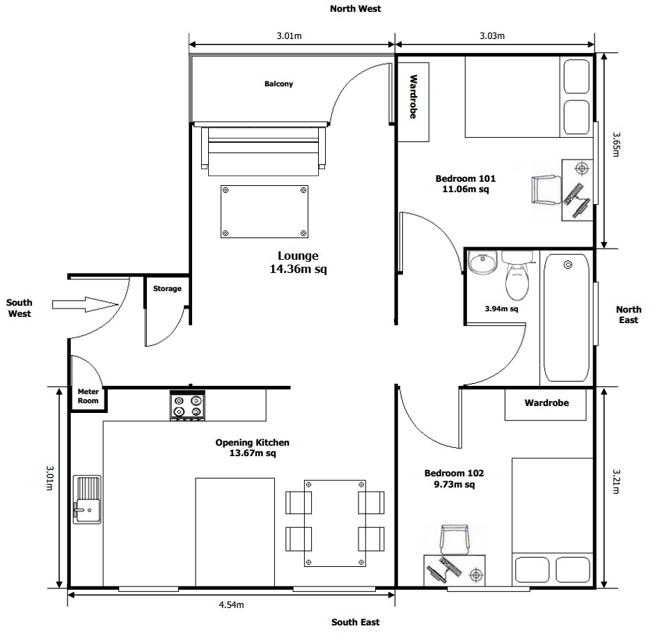 Additional image 13 of 2 Bed Flat, Sir Henry Parkes Road, CV4, N1 7GU