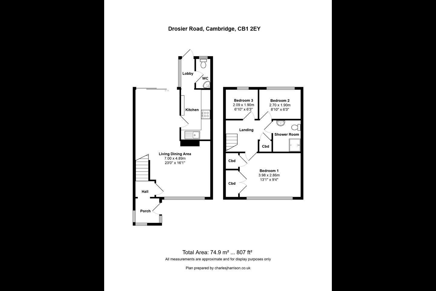 Additional image 8 of 3 Bed Terraced House, Drosier Road, CB1, N1 7GU