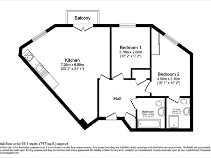 2 Bed Flat, John Dyde Close, CM23
