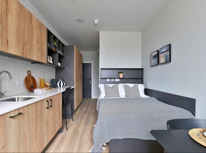 Studio Flat, Guildford Plaza By Habito Coliving, GU2